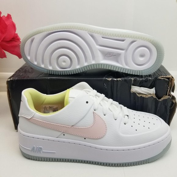 air force 1 sage white pink quartz